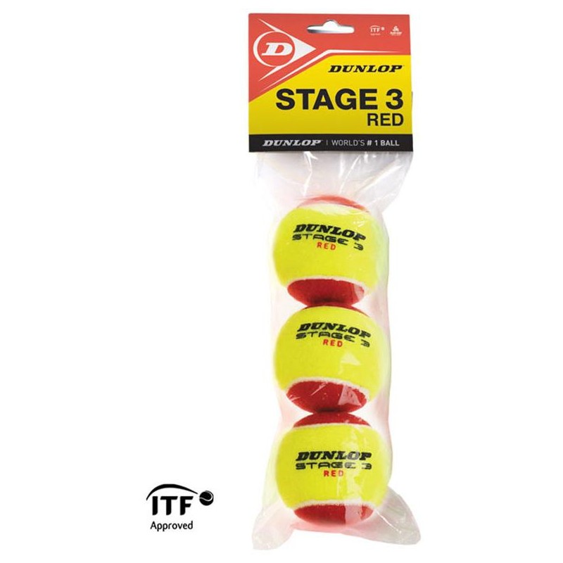 Tenisové míče DUNLOP STAGE 3