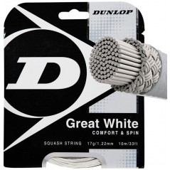 Squash struny DUNLOP STRUNY squash - BIO GREAT 17G/1,22 mm (SET 12m)