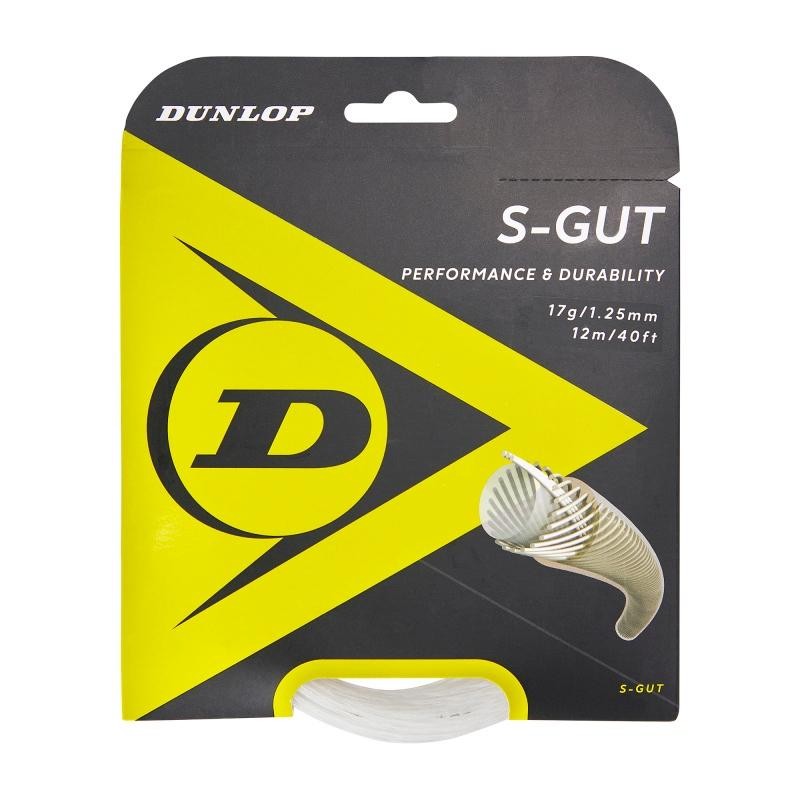 Tenis struny DUNLOP S-GUT 16G 1,25 mm (délka 12 m)