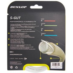 Tenis struny DUNLOP S-GUT 16G 1,25 mm (délka 12 m)