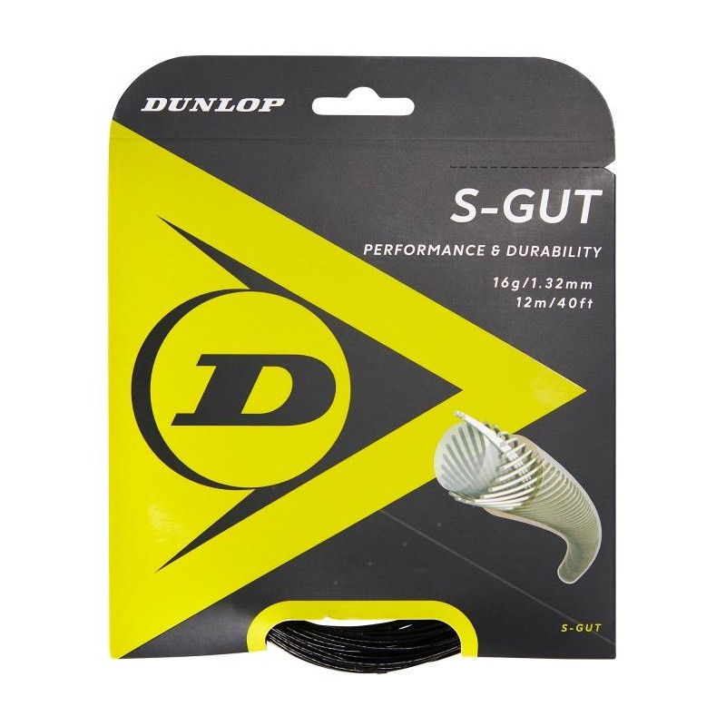 Tenis struny DUNLOP S-GUT 16G 1,30 mm (délka 12 m)