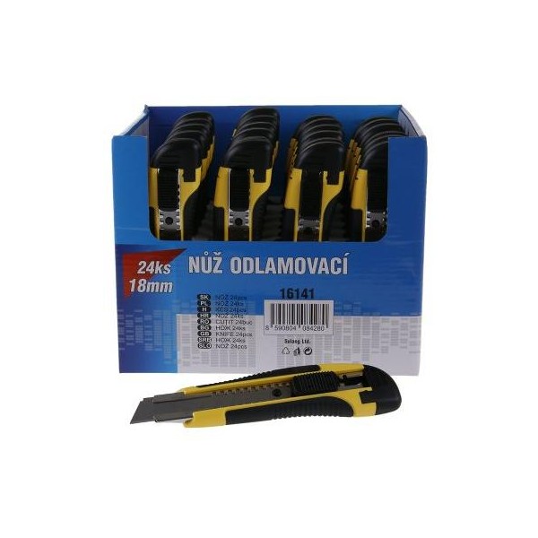 Nůž odlamovací 18mm - prodejní box