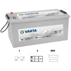 autobaterie VARTA Promotive SILVER 225Ah 12V 1150A 518x276x242