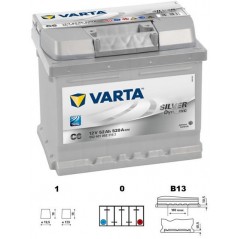 autobaterie VARTA Silver dynamic 52Ah 12V 520A 207x175x175