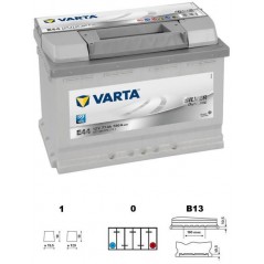 autobaterie VARTA Silver dynamic 77Ah 12V 780A 278x175x190