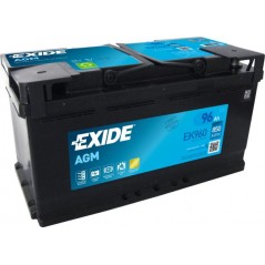 autobaterie EXIDE Start-Stop AGM 12V 96Ah 850A 353x175x190