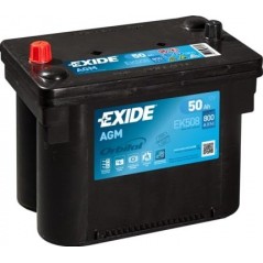 autobaterie EXIDE Start-Stop AGM 12V 50Ah 800A 260x173x206