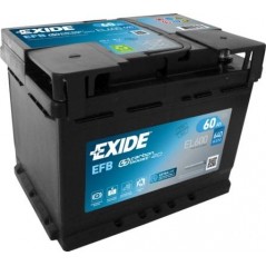 autobaterie EXIDE Start-Stop EFB 12V 60Ah 520A 242x175x190