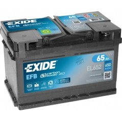 autobaterie EXIDE Start-Stop EFB 12V 65Ah 720A 278x175x175