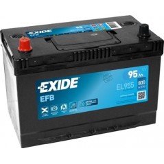 autobaterie EXIDE Start-Stop EFB 12V 95Ah 800A 306x173x222 Levá