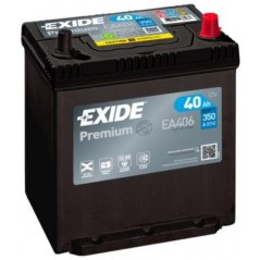 autobaterie EXIDE Premium CARBON 12V 40Ah 350A 187x127x220