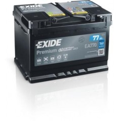 autobaterie EXIDE Premium CARBON 12V 77Ah 760A 278x175x190