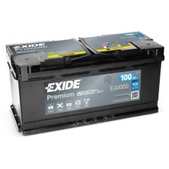 autobaterie EXIDE Premium CARBON 12V 105Ah 850A 315x175x205