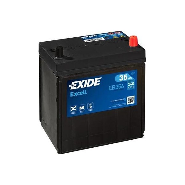 autobaterie EXIDE Excell 12V 35Ah 240A 187x127x220