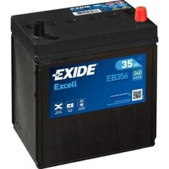 autobaterie EXIDE Excell 12V 35Ah 240A 187x127x220