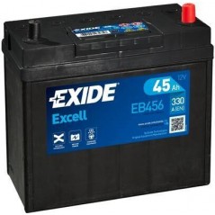 autobaterie EXIDE Excell 12V 45Ah 300A 237x127x227