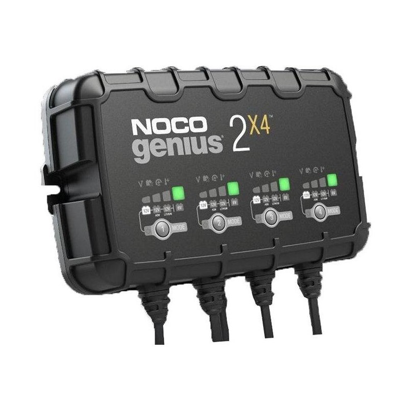 nabíječka akumulátorů NOCO GENIUS 2X4 6V/12V 2A