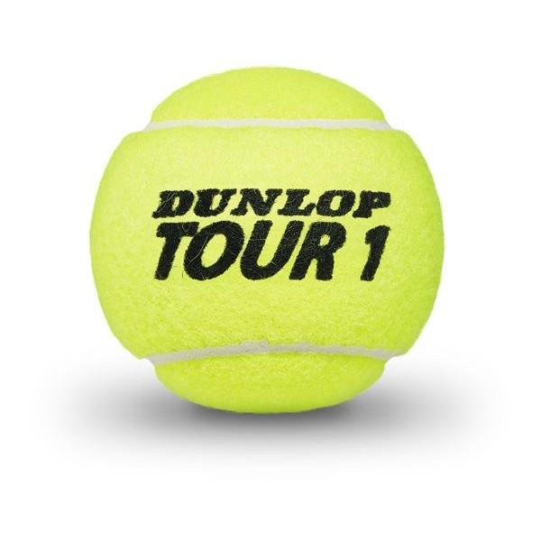 Tenisové míče DUNLOP TOUR Brilliance 4BP