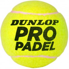 Padel míče DUNLOP PRO 3BT