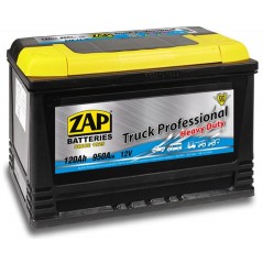 autobaterie ZAP Truck Professional HD 120Ah 12V 950A 350x175x230