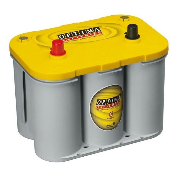 autobaterie OPTIMA YELLOW TOP S-4.2 55Ah 12V 690A 254x174x195 LEVÁ