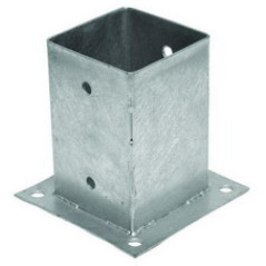 Patka sloupku 71x71x150mm tl. 1.8mm ZN