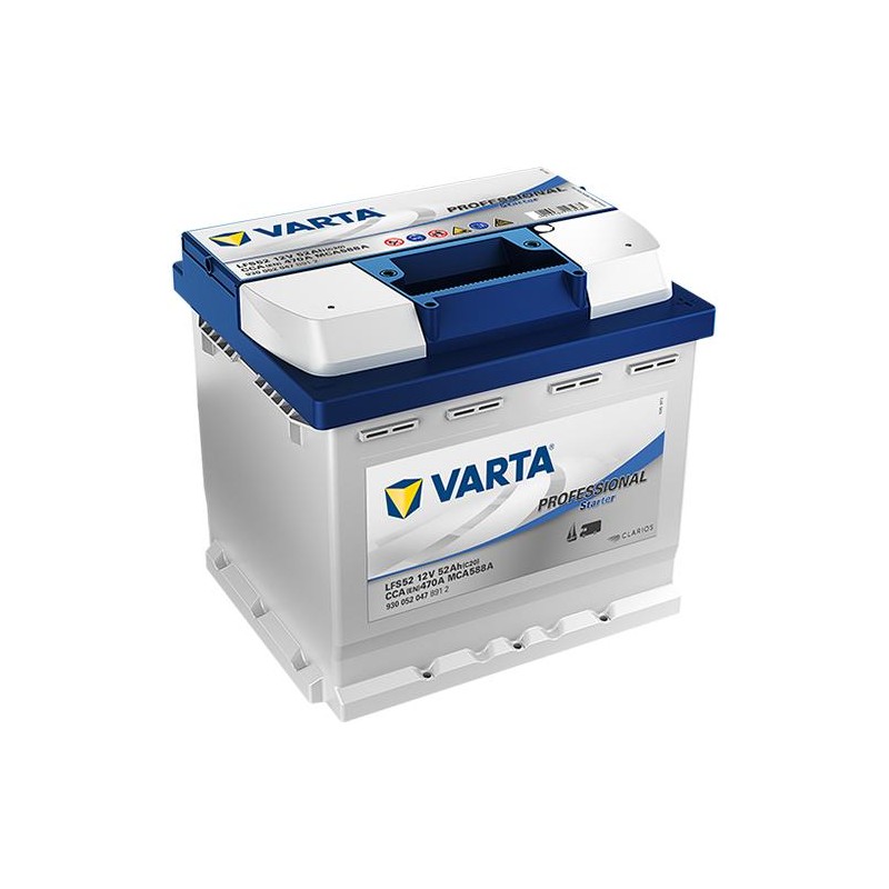 autobaterie VARTA Professional Starter 52Ah 12V 470A 207x175x190