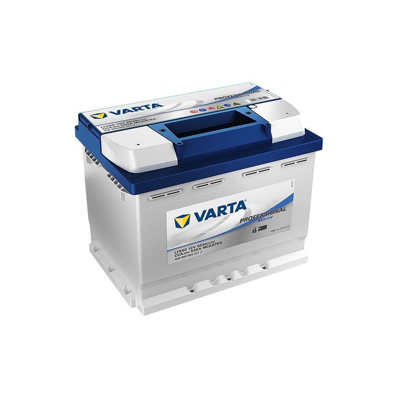 autobaterie VARTA Professional Starter 60Ah 12V 540A 242x175x190