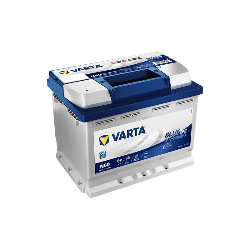 autobaterie VARTA Blue dynamic EFB START-STOP 60Ah 12V 640A 242x175x190