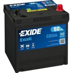 autobaterie EXIDE Excell 12V 50Ah 360A 200x173x222