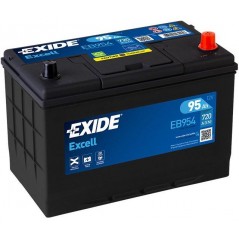 autobaterie EXIDE Excell 12V 95Ah 720A 306x175x190