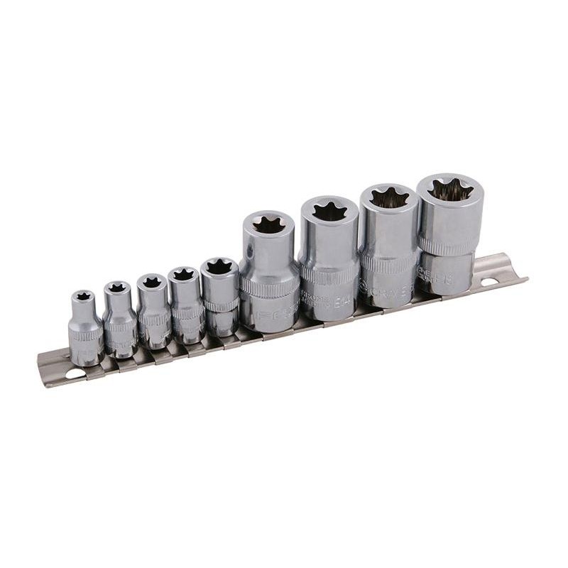 Hlavice vnitřní torx sada 9ks E5-E18