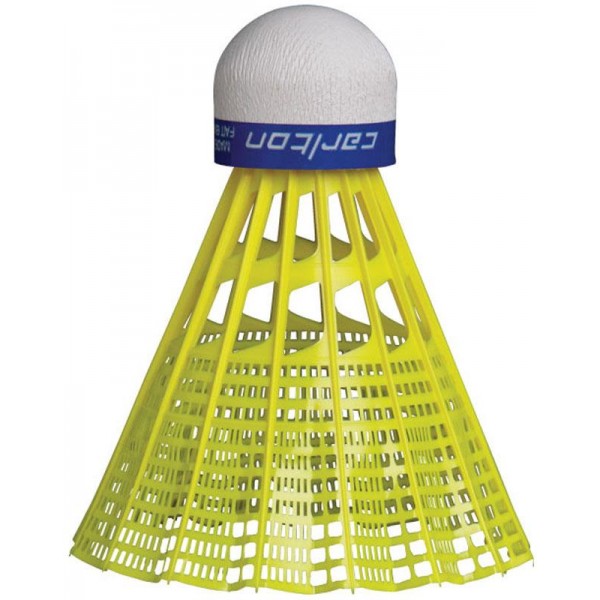 Badminton míčky CARLTON F1 Ti Yellow (střední/modrý)