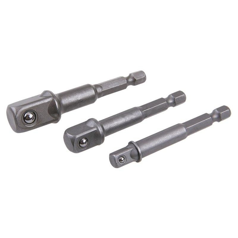 Sada adaptérů do vrtačky 1/4", 3/8", 1/2"