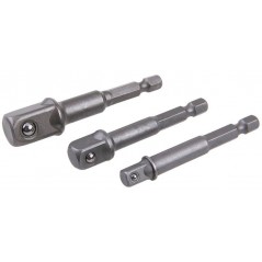 Sada adaptérů do vrtačky 1/4", 3/8", 1/2"