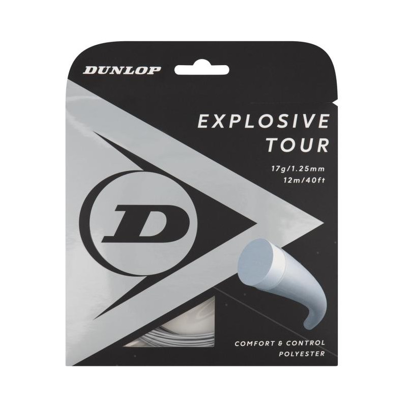 Tenis struny DUNLOP EXPLOSIVE TOUR 17G 1,30 mm (délka 12 m)