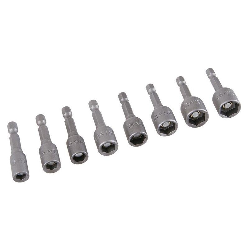 Sada adaptérů 1/4" 6,7,8,9,10,11,12,13mm