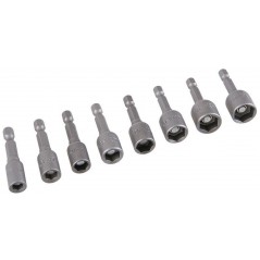 Sada adaptérů 1/4" 6,7,8,9,10,11,12,13mm