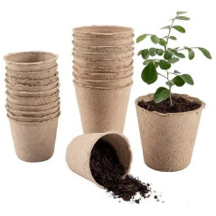 sadbovač papírový pr. 8x8 cm, bal. 20 ks