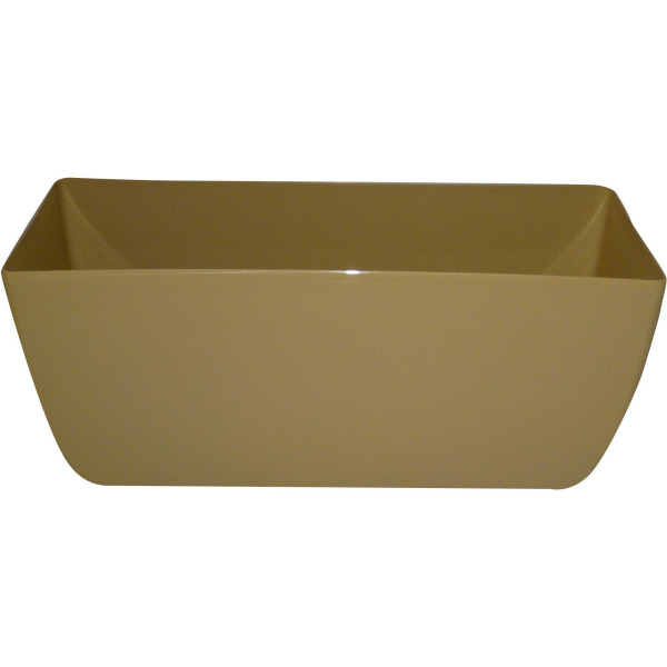 truhlík COUBI DUP 400, mléčná káva,  150x180×400.