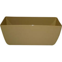 truhlík COUBI DUP 400, mléčná káva,  150x180×400.