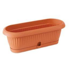 květináč kaktusový TERRA DCK2, barva terakota