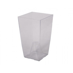 obal na květináč hranatý DUW120P, čirý