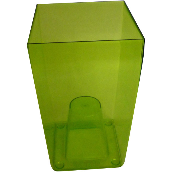 obal na květináč hranatý DUW120P, zelený