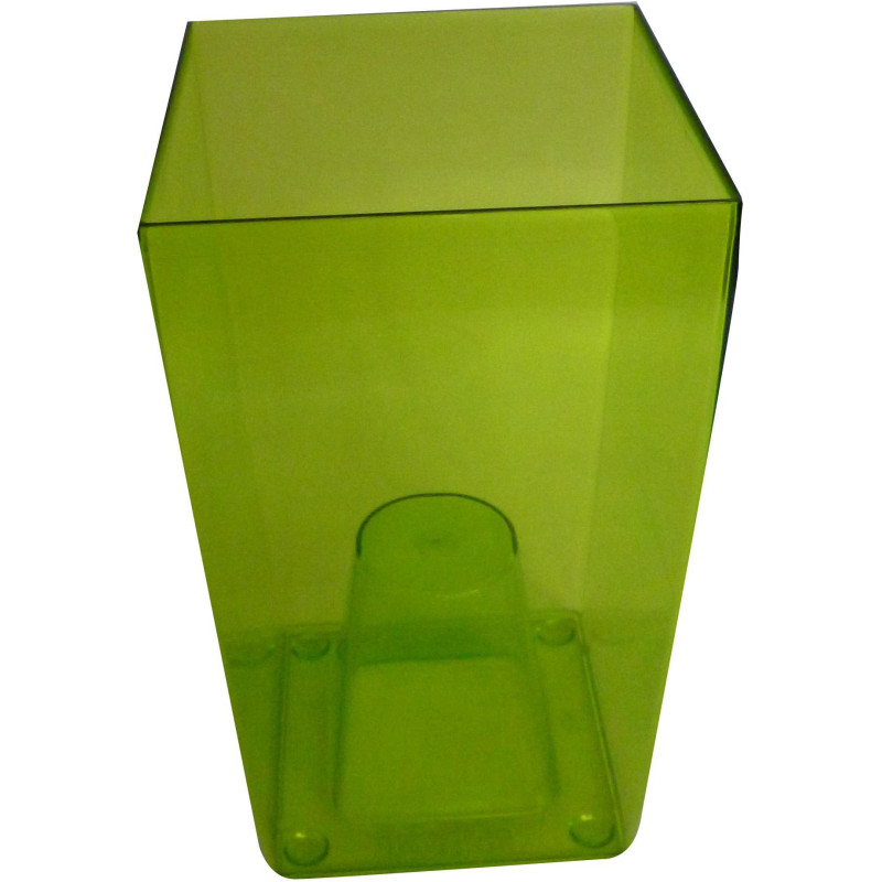 obal na květináč hranatý DUW120P, zelený