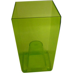 obal na květináč hranatý DUW120P, zelený