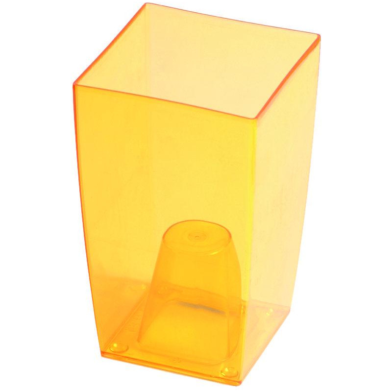 obal na květináč hranatý DUW120P, pomeranč