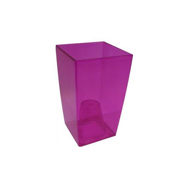 obal na květináč hranatý DUW120P, růžový