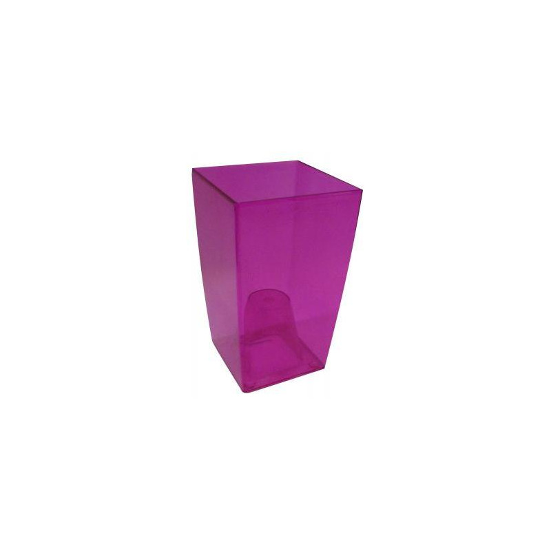 obal na květináč hranatý DUW120P, růžový