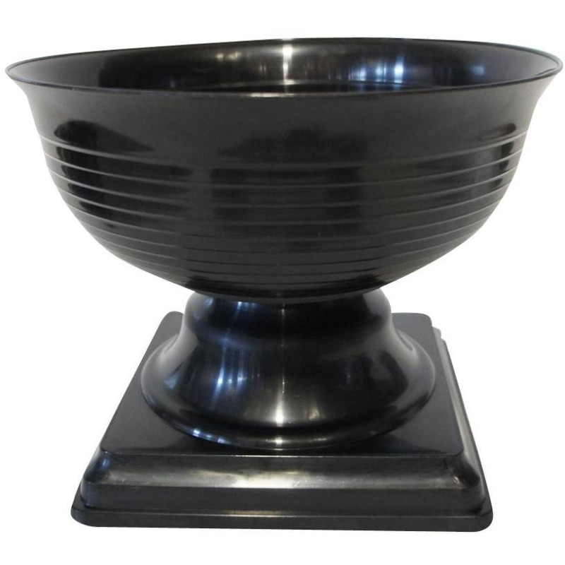 květináč PELIKAN s podstavcem DMG05, černý